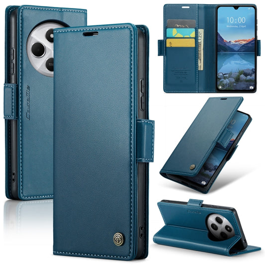 For Redmi 14C CaseMe 023 Butterfly Buckle Litchi Texture RFID Anti-theft Leather Phone Case(Blue) - 14C Cases by CaseMe | Online Shopping South Africa | PMC Jewellery | Buy Now Pay Later Mobicred