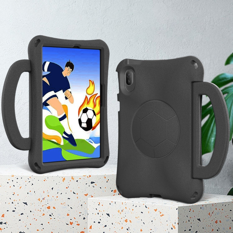 For Honor Pad V7 11 2021 Handle Football Shaped EVA Shockproof Tablet Case(Black) - Honor by PMC TechLife | Online Shopping South Africa | PMC TechLife | Buy Now Pay Later Mobicred