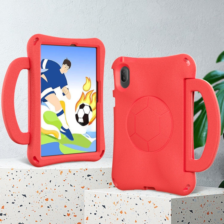 For Honor Pad V7 11 2021 Handle Football Shaped EVA Shockproof Tablet Case(Red) - Honor by PMC TechLife | Online Shopping South Africa | PMC TechLife | Buy Now Pay Later Mobicred