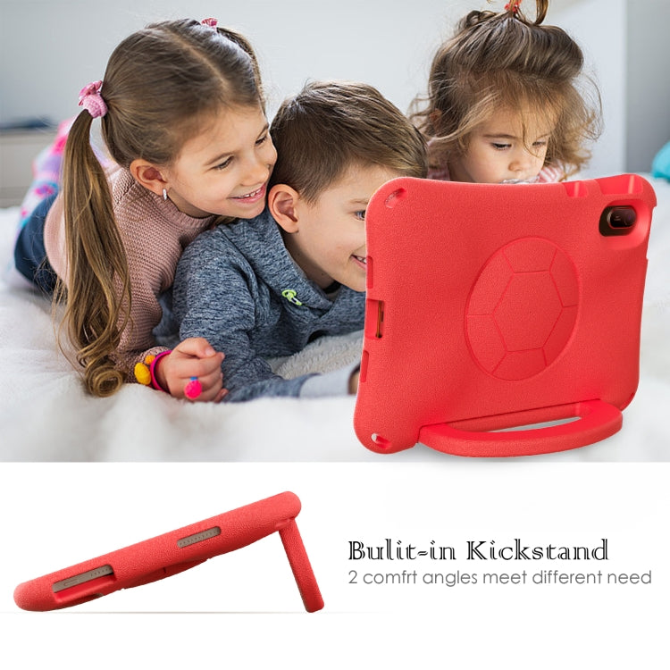For Honor Pad V7 11 2021 Handle Football Shaped EVA Shockproof Tablet Case(Red) - Honor by PMC TechLife | Online Shopping South Africa | PMC TechLife | Buy Now Pay Later Mobicred