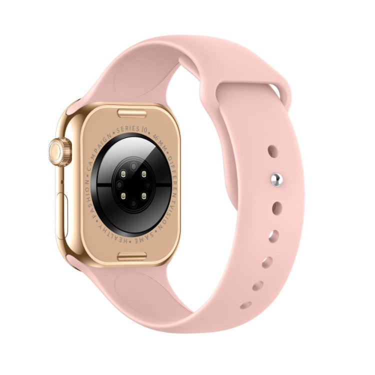 KL08 2.04 inch Color Screen Smart Watch Silicone Strap, Support Bluetooth Call(Pink) - Smart Watches by PMC TechLife | Online Shopping South Africa | PMC TechLife | Buy Now Pay Later Mobicred