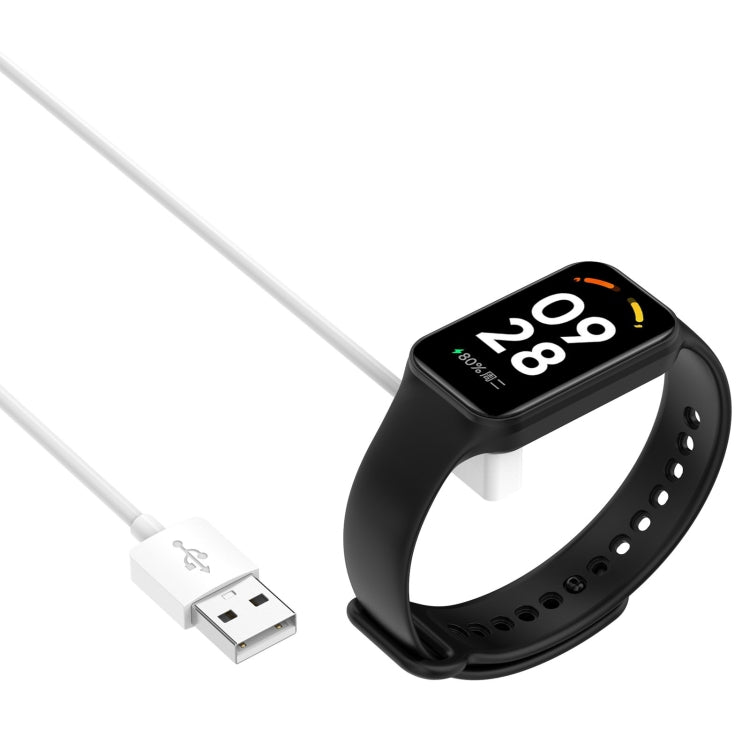 For Xiaomi Smart Band 9 Pro / 9 Active USB Interface Smart Watch Charging Cable, Length: 1m(White) - Charger by PMC TechLife | Online Shopping South Africa | PMC TechLife | Buy Now Pay Later Mobicred