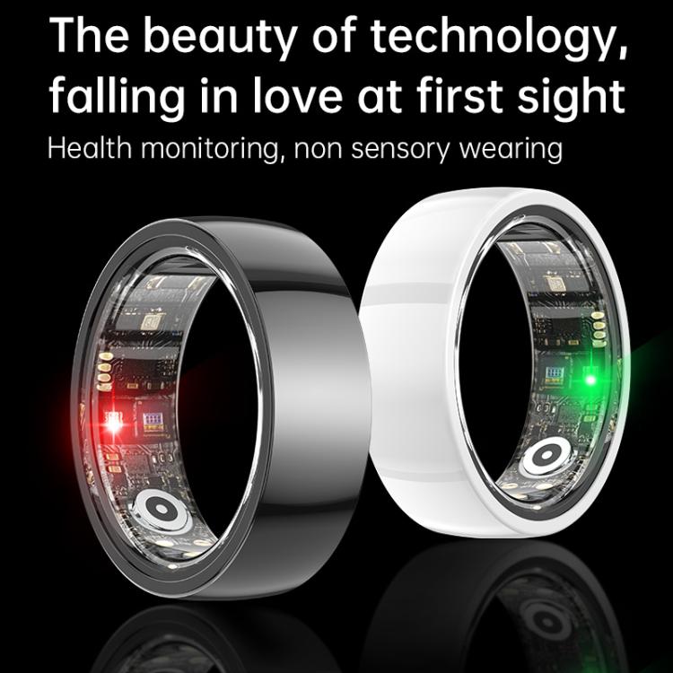 R1000 SIZE 13 Smart Ring, Support Heart Rate / Blood Oxygen / Sleep / Multiple Sports Modes(White) - free shipping - PMC TechLife - Order now!