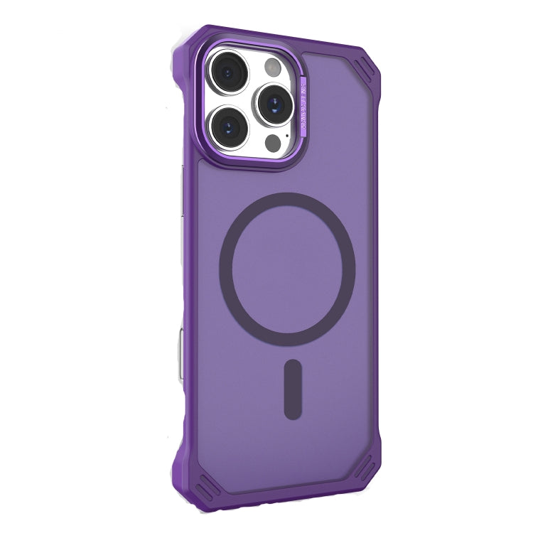 For iPhone 16 Pro Max Starshield Frameless MagSafe PC Phone Case(Purple) - iPhone 16 Pro Max Cases by PMc TechLife | Online Shopping South Africa | PMc TechLife | Buy Now Pay Later Mobicred