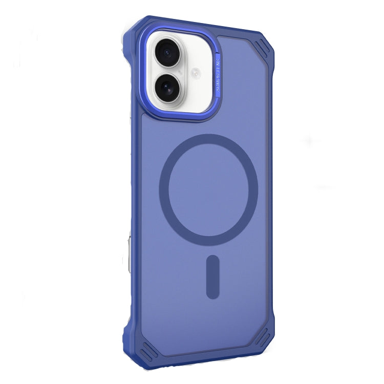 For iPhone 16 Plus Starshield Frameless MagSafe PC Phone Case(Blue) - iPhone 16 Plus Cases by PMc TechLife | Online Shopping South Africa | PMc TechLife | Buy Now Pay Later Mobicred