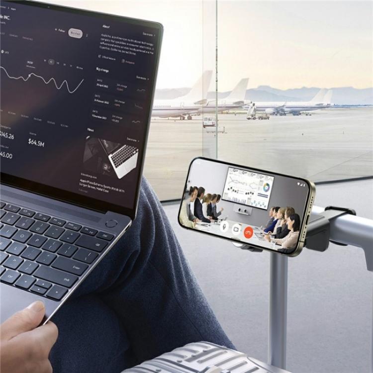 LX-01 360 Degree Rotating Car Phone Holder Compatible with MagSafe Travel Foldable Bracket - Universal Car Holders by PMc TechLife | Online Shopping South Africa | PMc TechLife | Buy Now Pay Later Mobicred