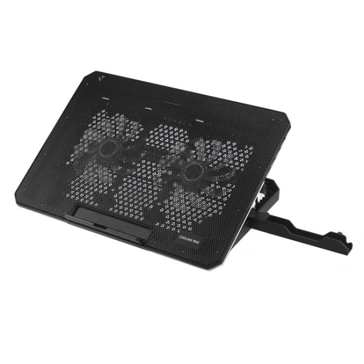 CP252 Adjustable Angle Notebook Cooler Stand Dual Fan Laptop Cooling Pad - Cooling Pads by PMC TechLife | Online Shopping South Africa | PMC TechLife | Buy Now Pay Later Mobicred