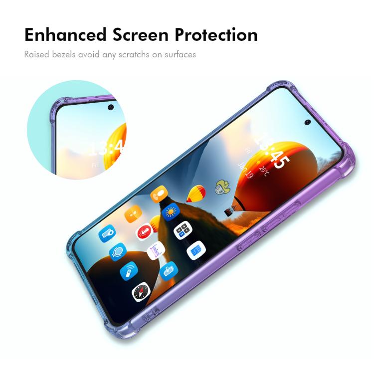 For iPhone 16e ENKAY Hat-Prince Gradient Airbag TPU Phone Case(Pink Gold) - free shipping - PMC TechLife - Order now!