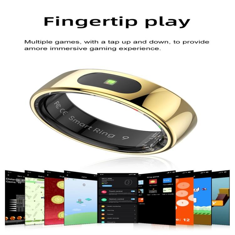 R08 SIZE 7 Smart Ring, Support Heart Rate / Blood Oxygen / Sleep / Multiple Sports Modes(Silver) - free shipping - PMC TechLife - Order now!