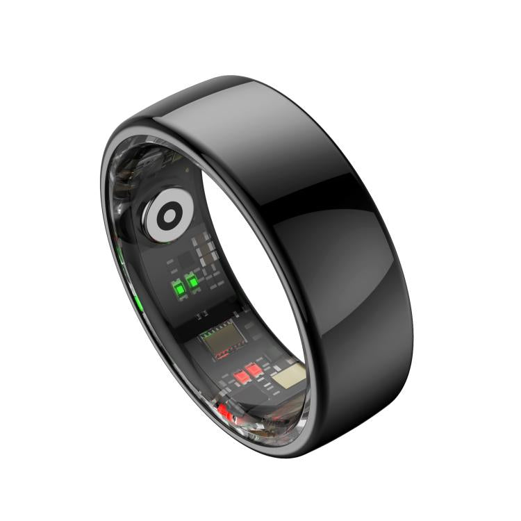 R08 SIZE 8 Smart Ring, Support Heart Rate / Blood Oxygen / Sleep / Multiple Sports Modes(Black) - free shipping - PMC TechLife - Order now!