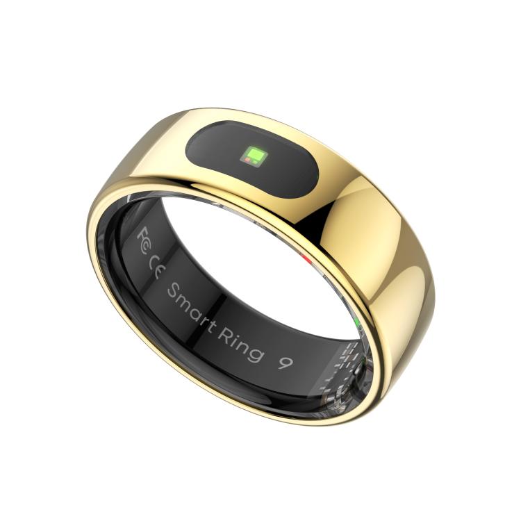 R08 SIZE 8 Smart Ring, Support Heart Rate / Blood Oxygen / Sleep / Multiple Sports Modes(Gold) - free shipping - PMC TechLife - Order now!