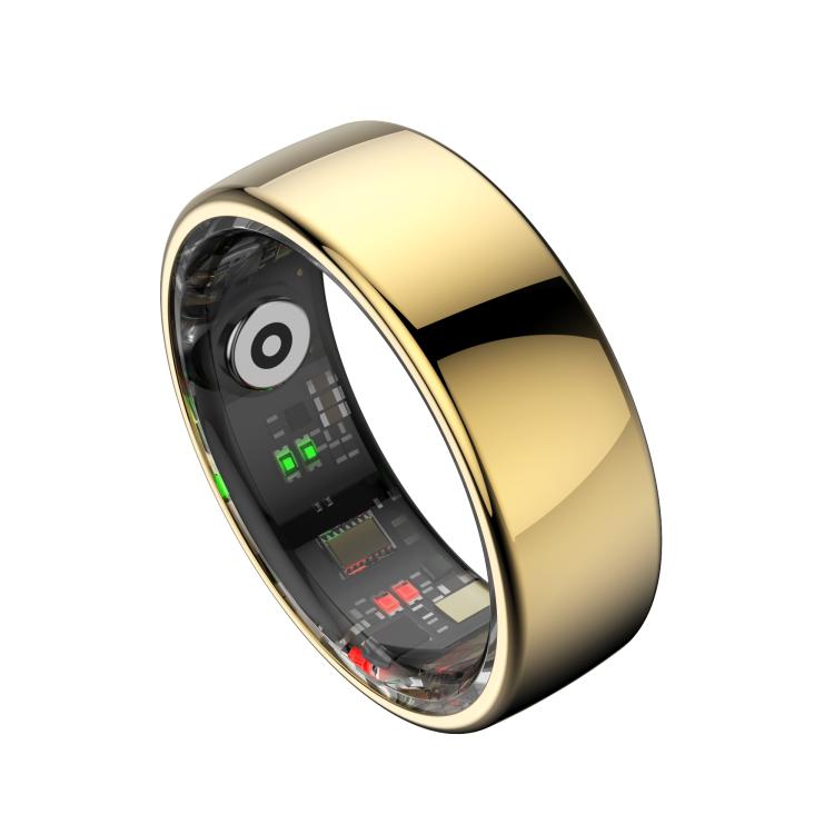 R08 SIZE 8 Smart Ring, Support Heart Rate / Blood Oxygen / Sleep / Multiple Sports Modes(Gold) - free shipping - PMC TechLife - Order now!