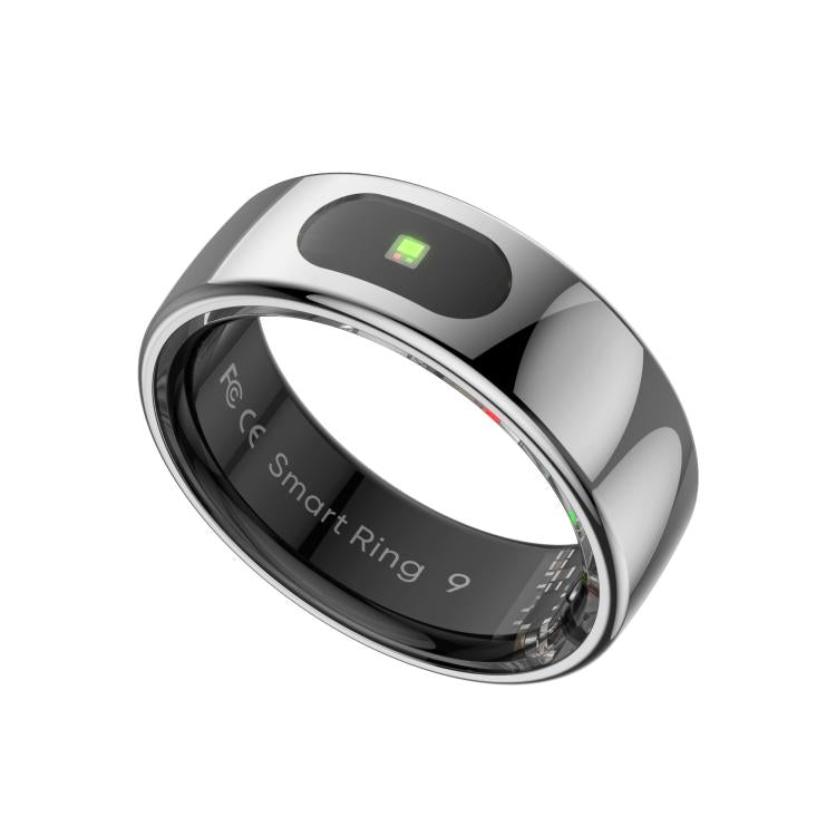 R08 SIZE 9 Smart Ring, Support Heart Rate / Blood Oxygen / Sleep / Multiple Sports Modes(Silver) - free shipping - PMC TechLife - Order now!