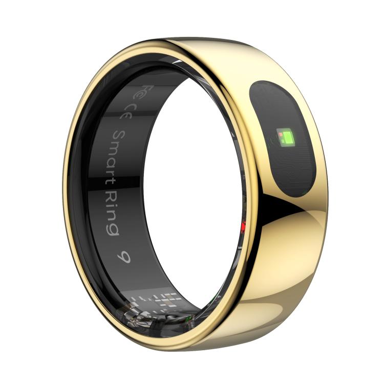 R08 SIZE 12 Smart Ring, Support Heart Rate / Blood Oxygen / Sleep / Multiple Sports Modes(Gold) - free shipping - PMC TechLife - Order now!