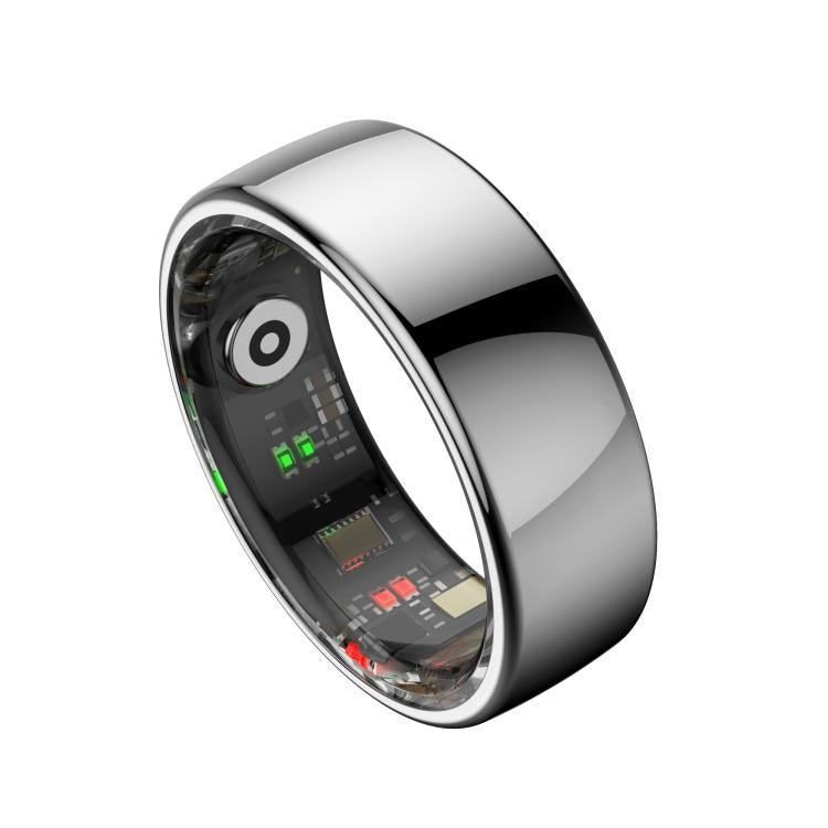 R08 SIZE 12 Smart Ring, Support Heart Rate / Blood Oxygen / Sleep / Multiple Sports Modes(Silver) - free shipping - PMC TechLife - Order now!