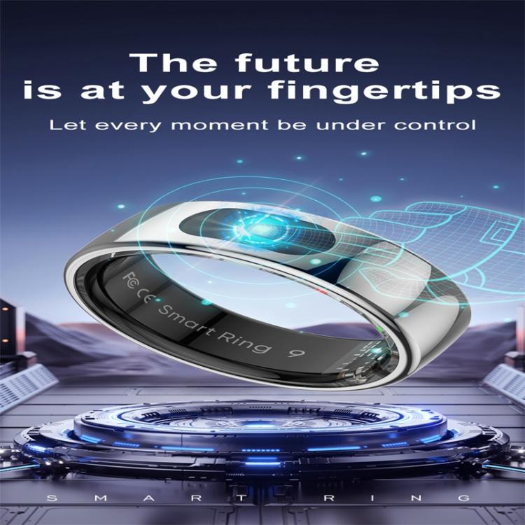 R08 SIZE 12 Smart Ring, Support Heart Rate / Blood Oxygen / Sleep / Multiple Sports Modes(Silver) - free shipping - PMC TechLife - Order now!