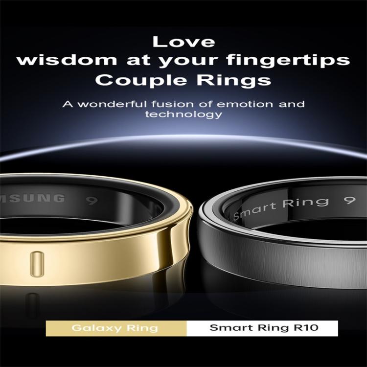 R10 SIZE 13 Smart Ring, Support Heart Rate / Blood Oxygen / Sleep / Multiple Sports Modes(Silver) - free shipping - PMC TechLife - Order now!