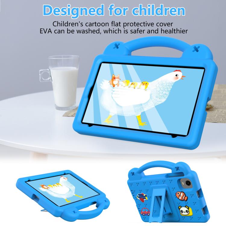 For Alldocube iPlay 60 Mini Pro Handle Kickstand Children EVA Shockproof Tablet Case(Sky Blue) - CUBE by PMC TechLife | Online Shopping South Africa | PMC TechLife | Buy Now Pay Later Mobicred