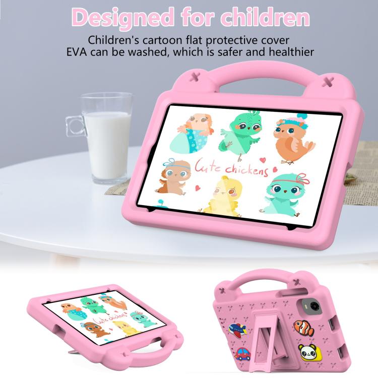 For Alldocube iPlay Mini 2 2024 Handle Kickstand Children EVA Shockproof Tablet Case(Pink) - CUBE by PMC TechLife | Online Shopping South Africa | PMC TechLife | Buy Now Pay Later Mobicred