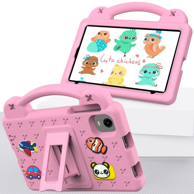 For Alldocube iPlay Mini 2 2024 Handle Kickstand Children EVA Shockproof Tablet Case(Pink) - CUBE by PMC TechLife | Online Shopping South Africa | PMC TechLife | Buy Now Pay Later Mobicred