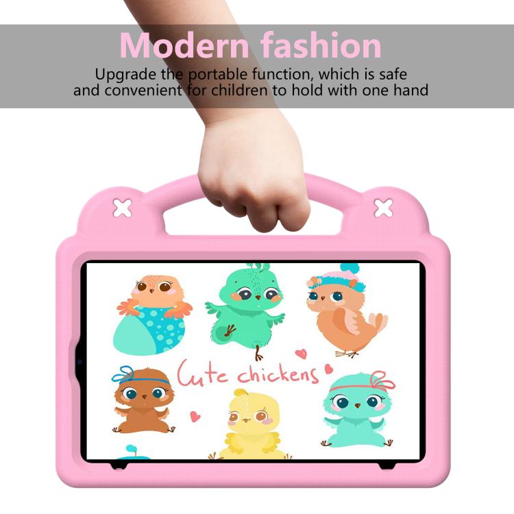 For Alldocube iPlay Mini 2 2024 Handle Kickstand Children EVA Shockproof Tablet Case(Pink) - CUBE by PMC TechLife | Online Shopping South Africa | PMC TechLife | Buy Now Pay Later Mobicred