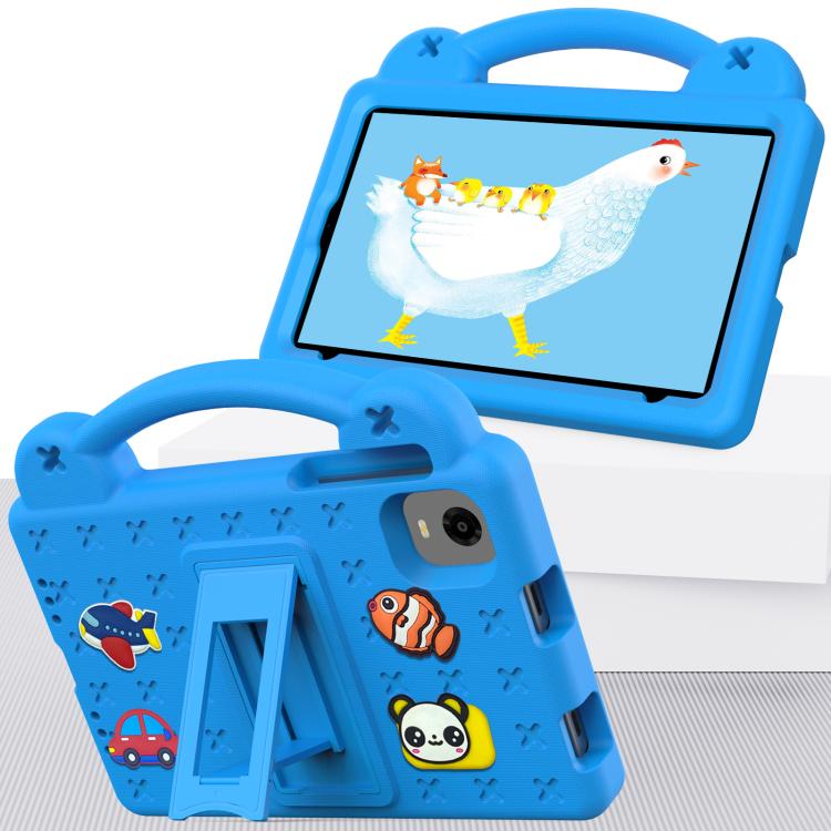 For Alldocube iPlay Mini 2 2024 Handle Kickstand Children EVA Shockproof Tablet Case(Sky Blue) - CUBE by PMC TechLife | Online Shopping South Africa | PMC TechLife | Buy Now Pay Later Mobicred