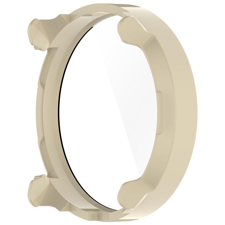 For Suunto Vertical Tempered Film Integrated PC Watch Protective Case(Ivory White) - Watch Case by PMC TechLife | Online Shopping South Africa | PMC TechLife | Buy Now Pay Later Mobicred