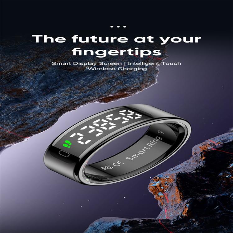 R11 SIZE 11 Smart Ring, Support Heart Rate / Blood Oxygen / Sleep / Multiple Sports Modes(Black) - free shipping - PMC TechLife - Order now!