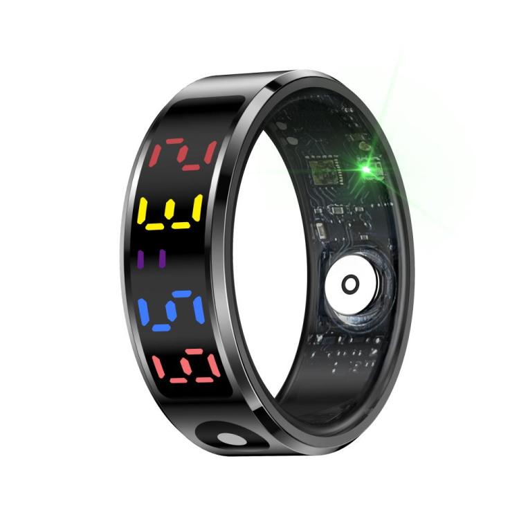 R12 SIZE 10 Smart Ring, Support Heart Rate / Blood Oxygen / Sleep / Multiple Sports Modes(Black) - free shipping - PMC TechLife - Order now!
