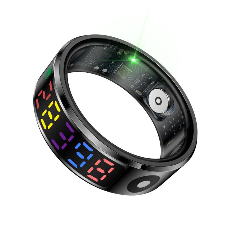 R12 SIZE 10 Smart Ring, Support Heart Rate / Blood Oxygen / Sleep / Multiple Sports Modes(Black) - free shipping - PMC TechLife - Order now!