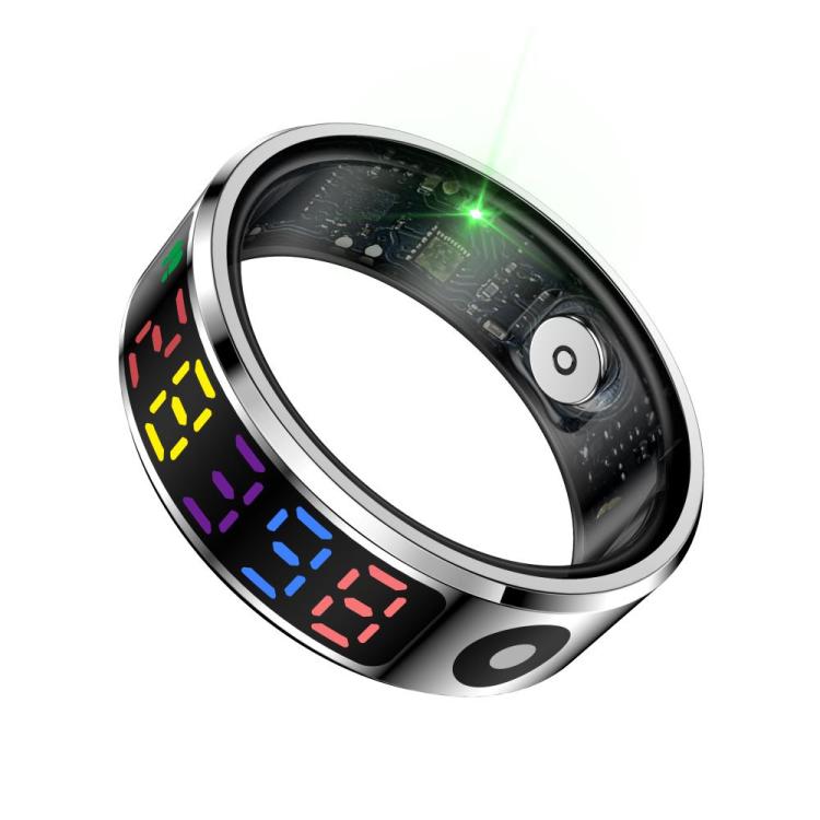 R12 SIZE 11 Smart Ring, Support Heart Rate / Blood Oxygen / Sleep / Multiple Sports Modes(Silver) - free shipping - PMC TechLife - Order now!