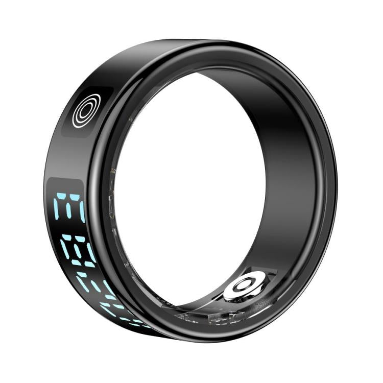 SR08 SIZE 9 Smart Ring, Support Hand Gestures Control / Health Monitoring / Multiple Sports Modes(Black) - free shipping - PMc TechLife - Order now!