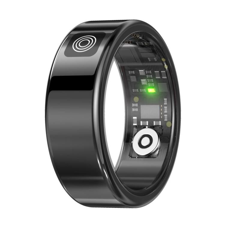 SR08 SIZE 9 Smart Ring, Support Hand Gestures Control / Health Monitoring / Multiple Sports Modes(Black) - free shipping - PMc TechLife - Order now!