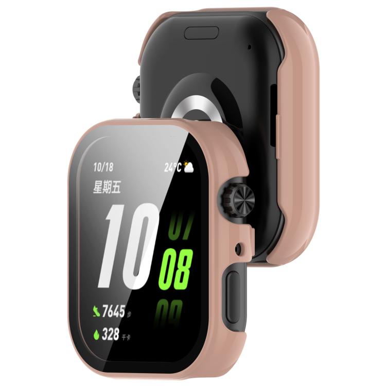 For Honor ROSSINI 2i Tempered Film Integrated PC Watch Protective Case(Cherry Pink) - Watch Cases by PMC TechLife | Online Shopping South Africa | PMC TechLife | Buy Now Pay Later Mobicred