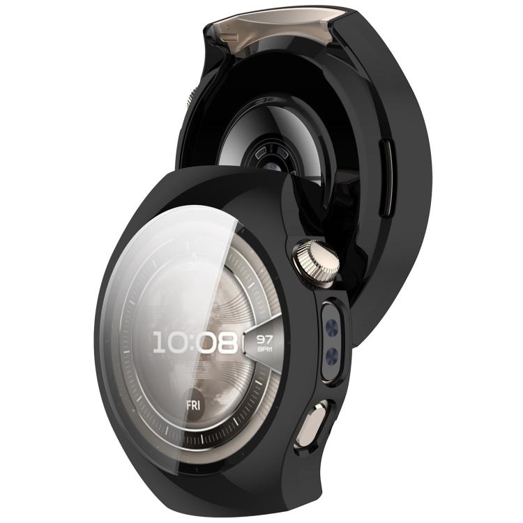 For Huawei Watch 5 42mm Electroplated TPU Full Coverage Watch Protective Case(Black) - free shipping - PMC TechLife - Order now!