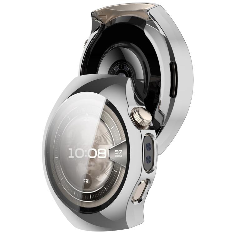 For Huawei Watch 5 42mm Electroplated TPU Full Coverage Watch Protective Case(Silver) - free shipping - PMC TechLife - Order now!