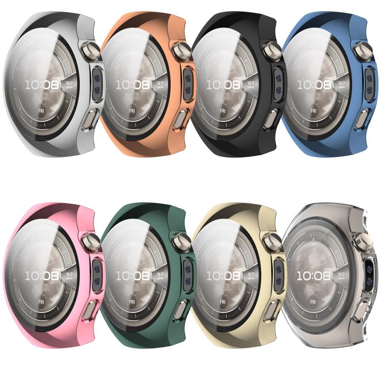 For Huawei Watch 5 46mm Electroplated TPU Full Coverage Watch Protective Case(Pink) - free shipping - PMC TechLife - Order now!