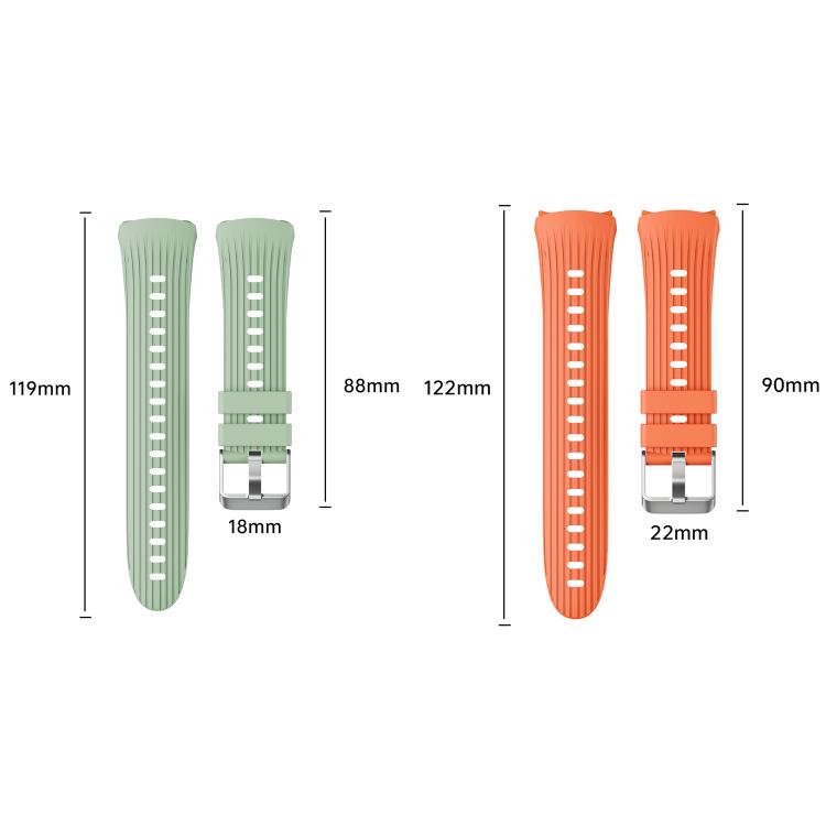For Huawei Watch 5 42mm Vertical Silicone Watch Band(White) - free shipping - PMC TechLife - Order now!