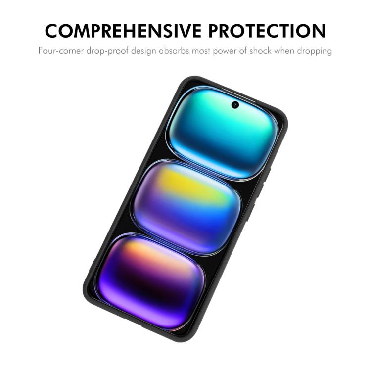 For Infinix Hot 60 / Hot 60i ENKAY Liquid Silicone Soft Shockproof Phone Case(Black) - free shipping - PMC TechLife - Order now!