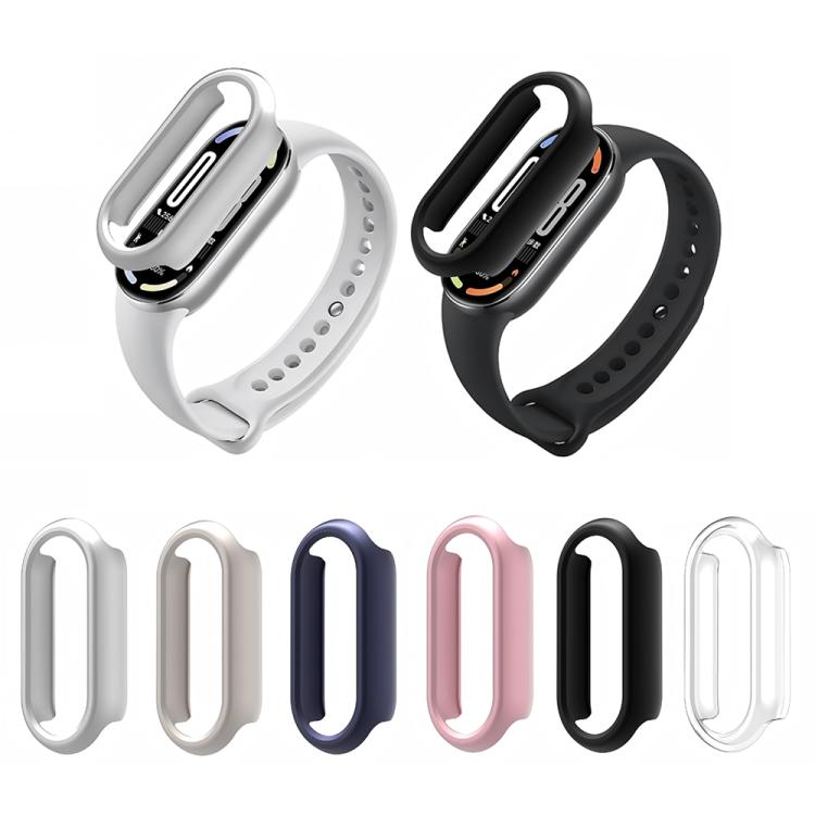 For Xiaomi Smart Band 10 / 10 NFC Half Coverage Hollow PC Watch Protective Cover(Starlight) - free shipping - PMC TechLife - Order now!