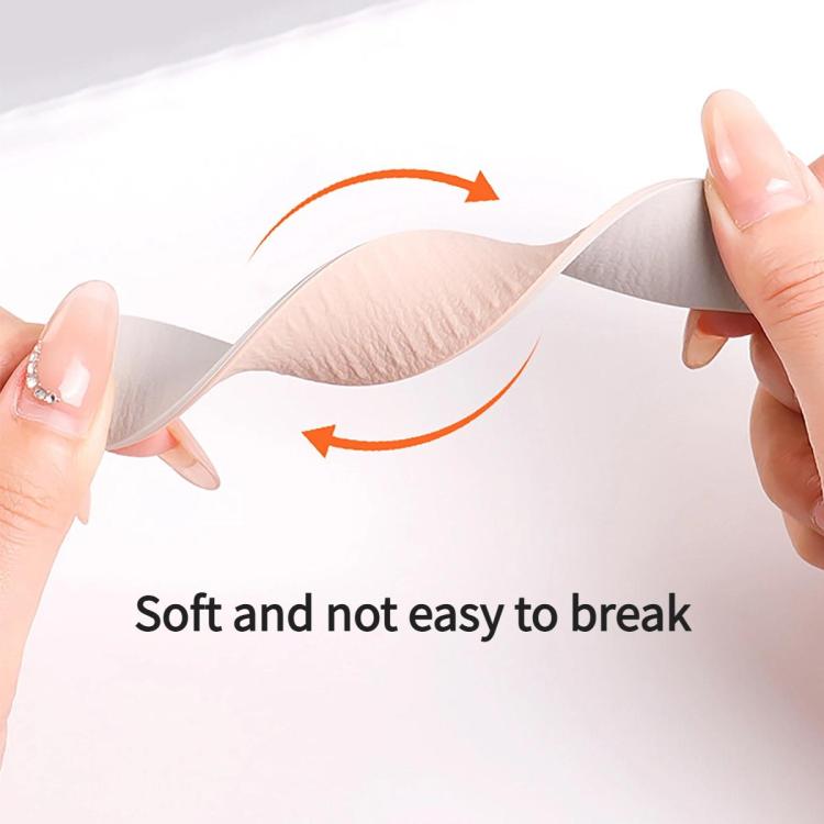 18mm Lychee Texture Soft Magnetic Silicone Watch Band(White) - free shipping - PMC TechLife - Order now!