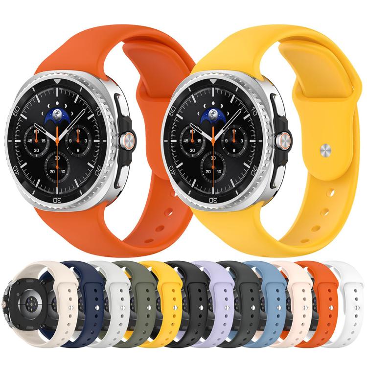 For Samsung Galaxy Watch8 / Watch8 Classic Reverse Buckle Silicone Watch Band(Light Gray) - free shipping - PMC TechLife - Order now!