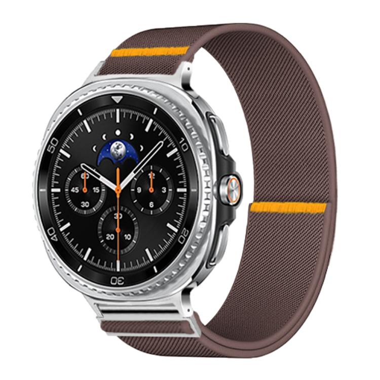 For Samsung Galaxy Watch8 / Watch8 Classic Adjustable Single Loop Elastic Nylon Watch Band(Smokey Purple) - free shipping - PMC TechLife - Order now!
