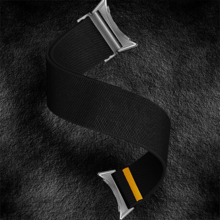 For Google Pixel Watch 3 45mm Adjustable Single Loop Elastic Nylon Watch Band(Black) - free shipping - PMC TechLife - Order now!