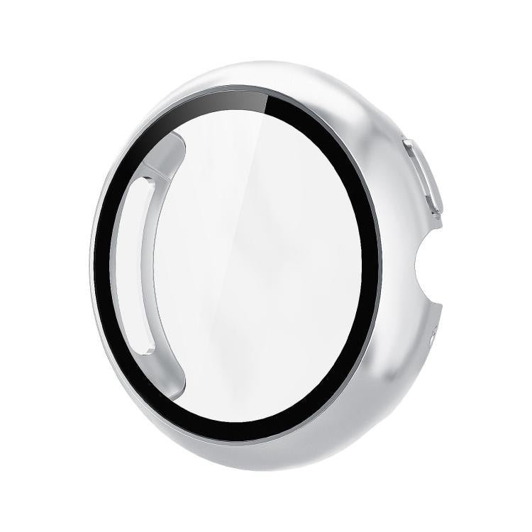 For Google Pixel Watch4 41mm Tempered Film Integrated PC Watch Protective Cover(Silver) - free shipping - PMC TechLife - Order now!