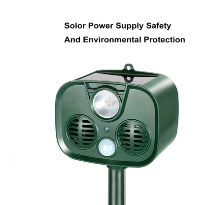 Solar Animal Drive Waterproof PIR Sensor Outdoor Garden Anti-cat Dog Ultrasonic Solar Alarm Drive - Outdoor Insect Repellent by PMC Jewellery | Online Shopping South Africa | PMC Jewellery | Buy Now Pay Later Mobicred