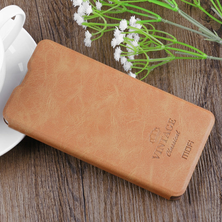 MOFI Crazy Horse Texture Horizontal Flip Protective Leather Case for Xiaomi Mi CC9(Brown) - Xiaomi Cases by MOFI | Online Shopping South Africa | PMC Jewellery