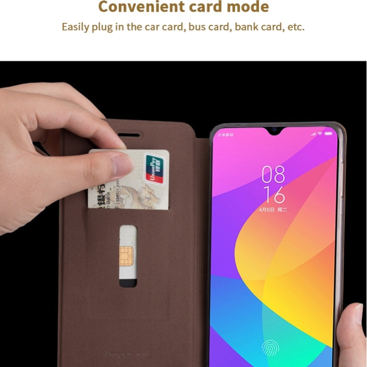 MOFI Crazy Horse Texture Horizontal Flip Protective Leather Case for Xiaomi Mi CC9(Brown) - Xiaomi Cases by MOFI | Online Shopping South Africa | PMC Jewellery