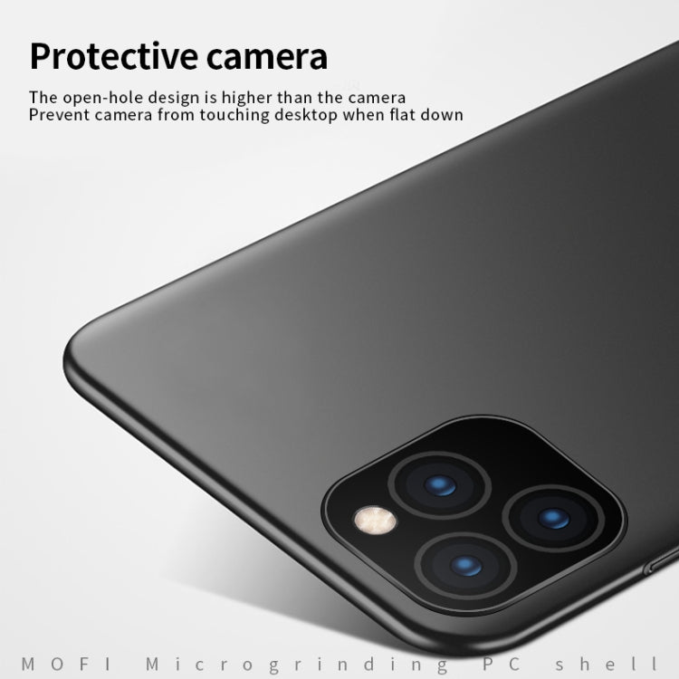 For iPhone 11 Pro Max MOFI Frosted PC Ultra-thin Hard Case (Black) - iPhone 11 Pro Max Cases by MOFI | Online Shopping South Africa | PMC TechLife | Buy Now Pay Later Mobicred