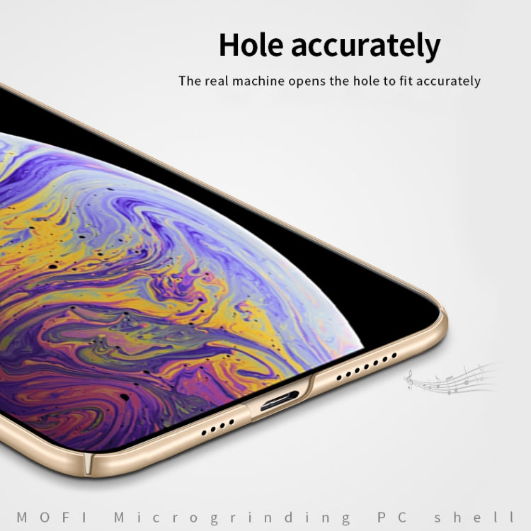 For iPhone 11 Pro Max MOFI Frosted PC Ultra-thin Hard Case (Black) - iPhone 11 Pro Max Cases by MOFI | Online Shopping South Africa | PMC TechLife | Buy Now Pay Later Mobicred